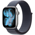 Apple Watch 42/41/40/38mm ocelově modrý provlékací sportovní řemínek