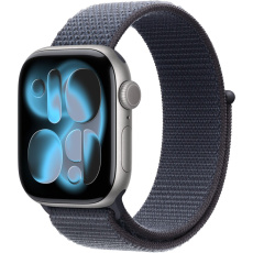 Apple Watch 42/41/40/38mm ocelově modrý provlékací sportovní řemínek