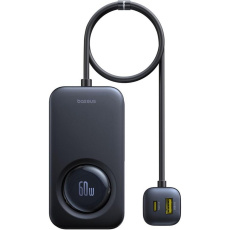 Baseus PrimeTrip 60W nabíječka do auta černá