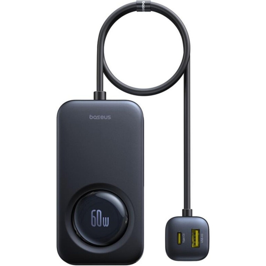 Baseus PrimeTrip 60W nabíječka do auta černá