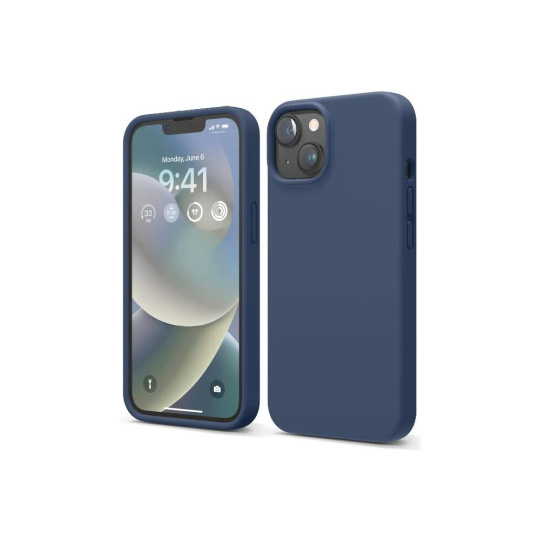 elago Silicone Case pro iPhone 14 Plus Jean Indigo