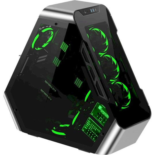 Jonsbo TR03-G Showcase stříbrná