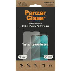 PanzerGlass™ Ultra-Wide Fit iPhone 14 Plus/13 Pro Max s instalačním rámečkem