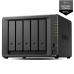 Synology DS1525+ DiskStation (4C/RyzenV1500B/2,2GHz/8GBRAM/5xSATA/2xM.2/2xUSB3.2/2x2,5GbE/1xPCIe/1xUSB-C)