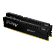 KINGSTON DIMM DDR5 64GB (Kit of 2) 6000MT/s CL40 FURY Beast Černá XMP