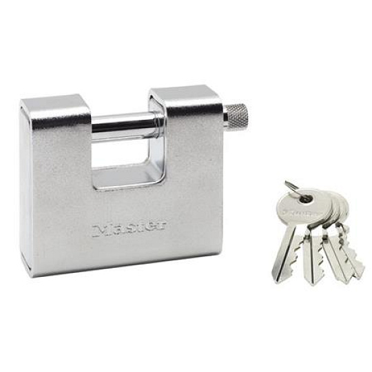 Master Lock Obdélníkový visací zámek  680EURD pro zvýšenou ochranu - 80mm