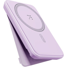 Voltme MagPak 5K Series MagSafe powerbanka 5000mAh (15W) fialová