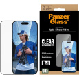 PanzerGlass® Ultra-Wide Fit sklo Apple iPhone 17/16 Pro s instalačním rámečkem