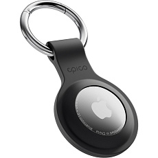 Epico silikonové pouzdro s plnou zadní stranou pro AirTag černé Epico silikonové pouzdro s plnou zadní stranou pro AirTag černé