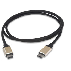 PREMIUMCORD Kabel USB 3.1 konektor C/male - USB 3.1 C/male, 0,5m hliníkové konektory PREMIUMCORD Kabel USB 3.1 konektor C/male - USB 3.1 C/male, 0,5m hliníkové konektory
