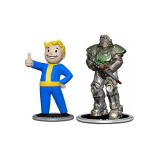 Set dvou figurek Syndicate Collectibles Fallout -  T-51 & Vault Boy (Classic) 7 cm (Set F)