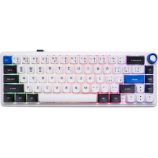 TIGO Spectra Outemu Red herní klávesnice (CZ/SK) bílá