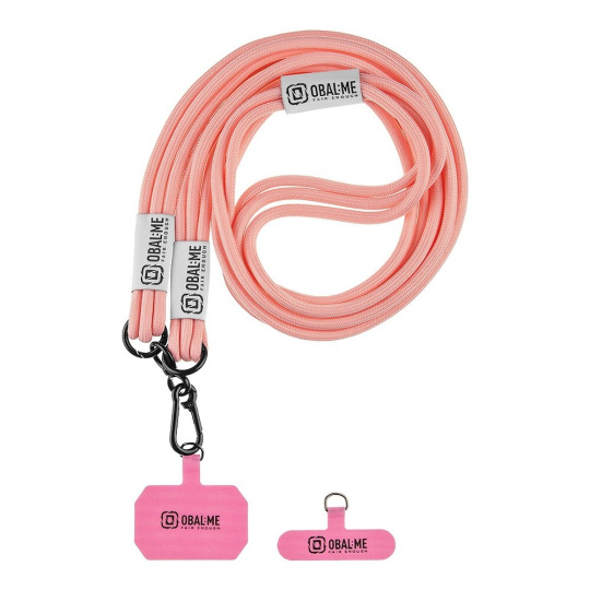 OBAL:ME NeckTag Trio popruh na telefon růžový