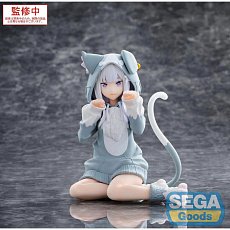 Figurka Re:Zero Starting Life in Another World Yumemirize - Emilia Mofumofu Pack 11 cm