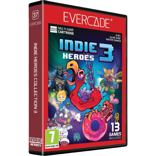 Home Console Cartridge 37. Indie Heroes Collection 3 (Evercade)