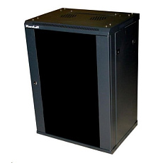 BAZAR - XtendLan 19" nástěnný rozvaděč 12U, šířka 600mm, hloubka 450mm, rozložený, černý - poškozený obal BAZAR - XtendLan 19" nástěnný rozvaděč 12U, šířka 600mm, hloubka 450mm, rozložený, černý - poškozený obal