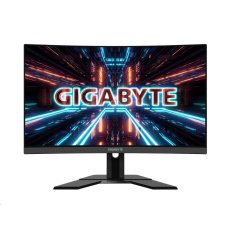 GIGABYTE LCD - 27" Gaming monitor G27QC A, 2560x1440 QHD, 250cd/m2, 1ms, 2xHDMI 2.0, 2xDP 1.2, curve, VA, 165Hz