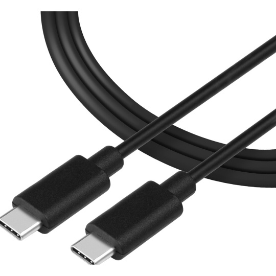 Tactical Smooth Thread Cable USB-C/USB-C 0,3m černý