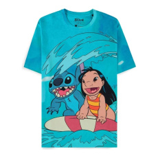 Tričko Difuzed Lilo & Stitch - Surfing AOP XS