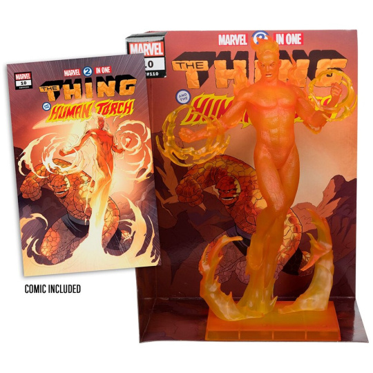 Figurka McFarlane Toys Marvel Collection 1/6 - Human Torch (Marvel 2in1 #10) 29 cm