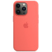 Apple silikonový kryt s MagSafe na iPhone 13 Pro pomelově růžový