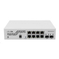 BAZAR - MikroTik Cloud Smart Switch CSS610-8G-2S+IN, 8 gigabit.portů, PoE-In, 2xSFP+, SwOS - Rozbaleno (Komplet)