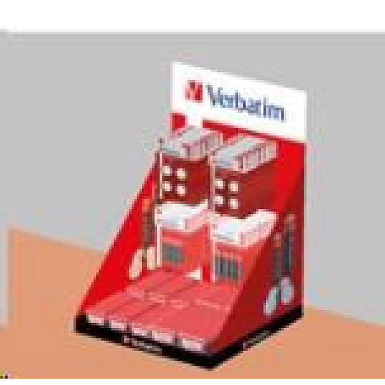 VERBATIM Battery stand (EE) / stojánek - propagační materiál