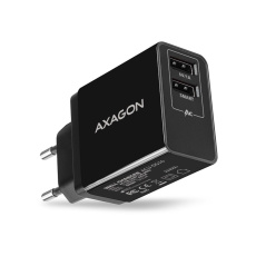 AXAGON ACUDS16 SMART nabíječka do sítě 2x USB výstup 5V/2.2A + 5V/1A 16W
