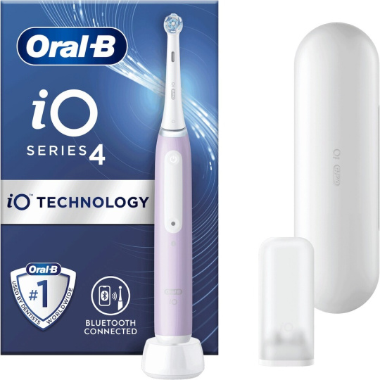 Oral-B iO Series 4 Lavender elektrický zubní kartáček