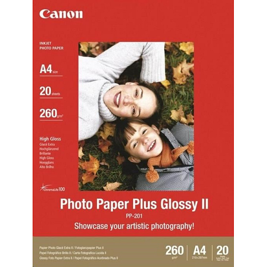 Canon fotopapír plus PP-201, lesklý, 4x6, 100 listů Canon fotopapír plus PP-201, lesklý, 4x6, 100 listů