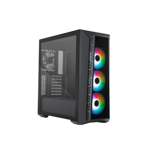 BAZAR Cooler Master case MasterBox 520, ATX, bez zdroje, průhledná bočnice, černá - poškozený obal