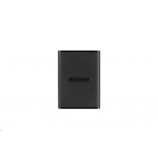 TRANSCEND externí SSD ESD270C 500GB, Portable, USB 3.1 Gen.2, Type C & A, two cables 520/460 MB/s, black/černá