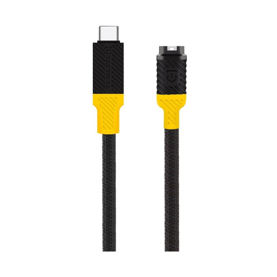 Tactical Recce 3:20 kabel pro Garmin USB-C Black/Yellow