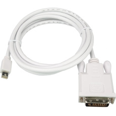 PremiumCord  Mini DisplayPort/DVI kabel 2m bílý