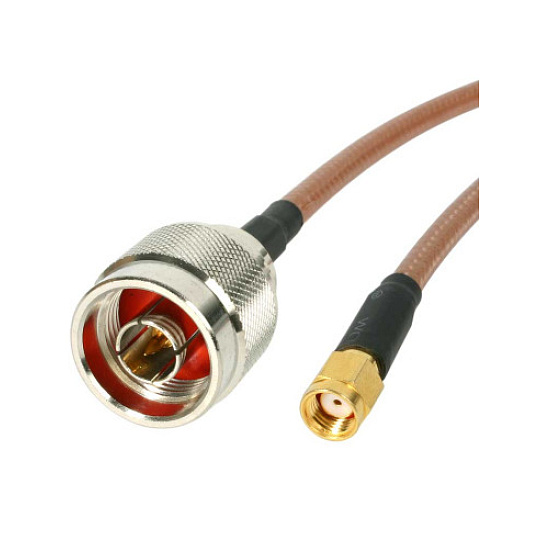 Pigtail R-SMA/N-male, 2,4/5GHz, 0.5m