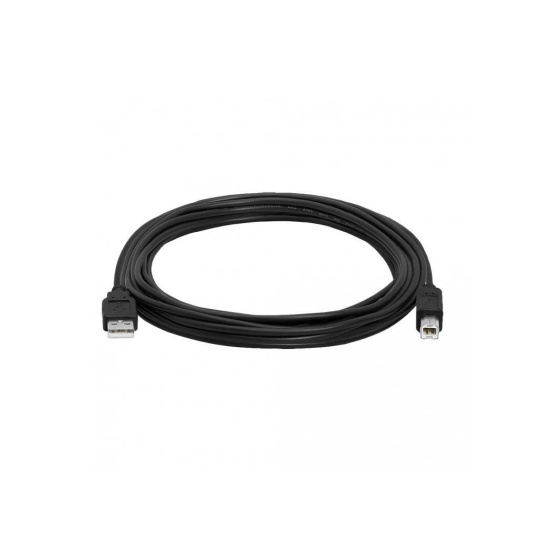 WG Datový kabel USB-A (male) to USB-B (male) / 5m / black