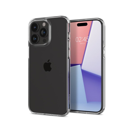 Spigen Crystal Flex kryt iPhone 15 Pro čirý