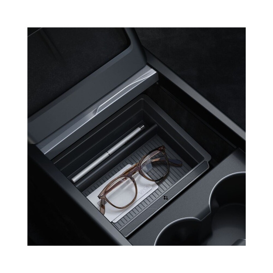 Spigen Sliding Console Organizer (Bottom) Tesla Model 3 (2024) černý