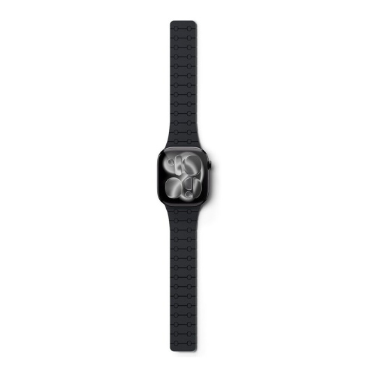 Epico Magnetic+ silikonový řemínek pro Apple Watch 42/41/40/38mm černý
