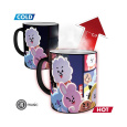 Hrnek BT21 - Times Square (měnící se motiv) 320 ml