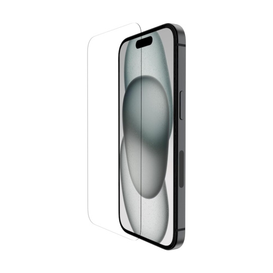 Belkin SCREENFORCE™ TemperedGlass Anti-Microbial sklo iPhone 15/iPhone 14 Pro