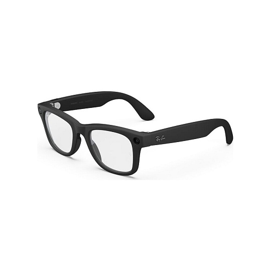 Meta RAY-BAN Wayfarer Gen2 (Velké) chytré matné brýle (čirá skla) černé