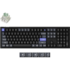 Keychron Q6 HE 8K Keychron Ultra-Fast Lime herní klávesnice (US) černá