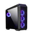 CHIEFTEC skříň STALLION 3, ATX, 1x USB-C 3.2, 2x USB 3.1, 1x USB 2.0, 4x 120mm RGB Fan, černá