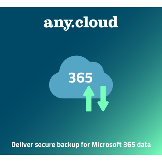 Anycloud 365 | Anycloud Backup for Microsoft 365 (1USER/1M)