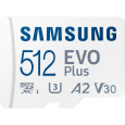 Samsung micro SDXC 512GB EVO Plus + SD adaptér