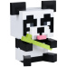 Lampička Minecraft - Panda