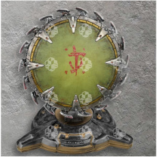 Replika DOOM: The Dark Ages - Mini Doom Slayer’s Shield Saw Replika DOOM: The Dark Ages - Mini Doom Slayer’s Shield Saw