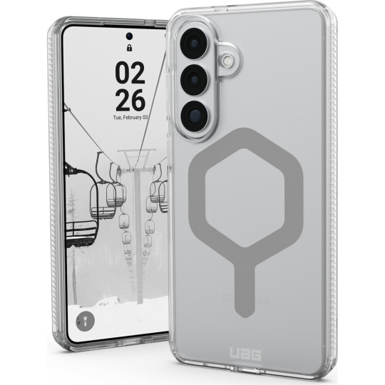 UAG Plyo MagSafe kryt Samsung Galaxy S26+ čirý/stříbrný UAG Plyo MagSafe kryt Samsung Galaxy S26+ čirý/stříbrný