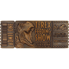 Replika Fanattik vstupenky Jurassic Park - Feeding Show Ticket Limited Edition